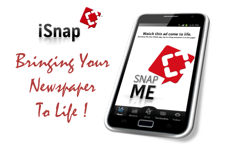 iSnap - Bringing your Newspaper to Life